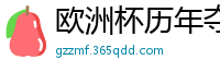 欧洲杯历年夺冠球队